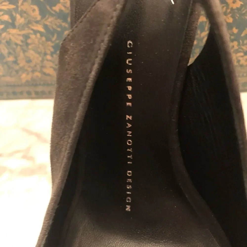 Giuseppe Zanotti Slingback Peeptoe Platform Pumps